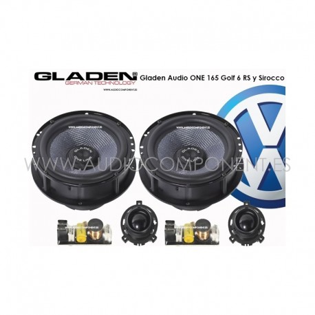 Gladen Audio ONE 165 Golf 6-RS y Scirocco