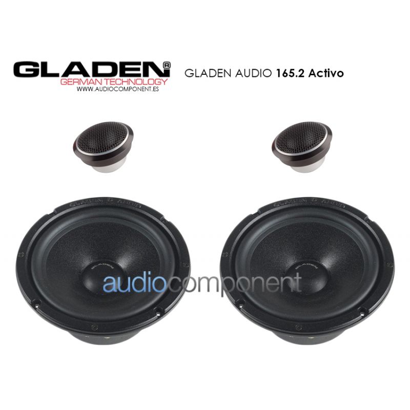 Altavoces para coche Gladen Audio PRO 165.2 Activo