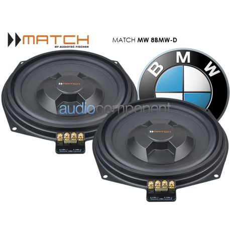 MATCH MW 8BMW-D - Subwoofers debajo asientos BMW