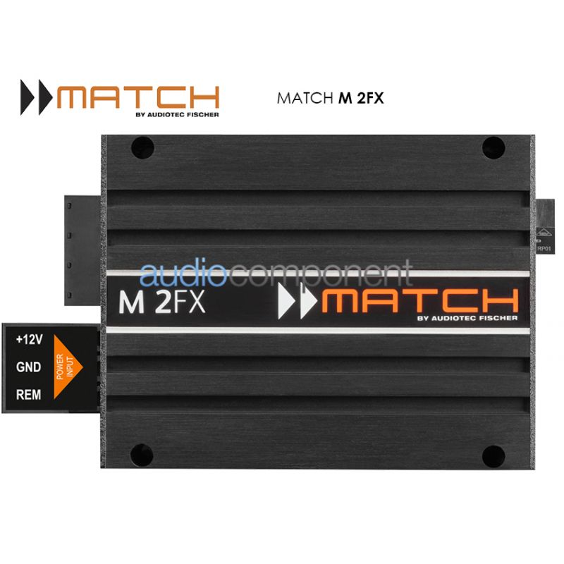 Compra o pide presupuesto por un equipo de audio para coche con MATCH M 2FX