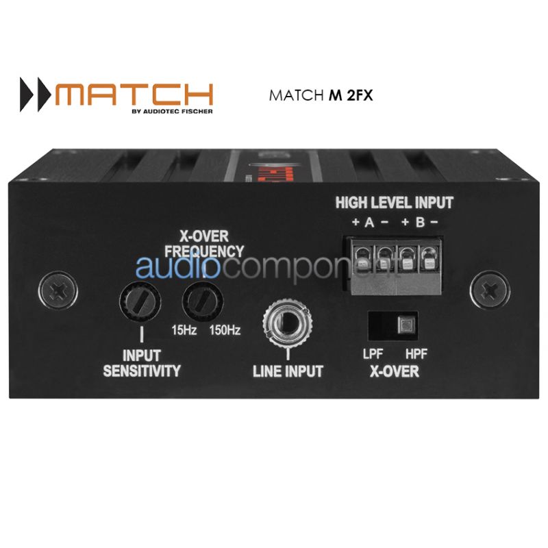 Compra o pide presupuesto por un equipo de audio para coche con MATCH M 2FX