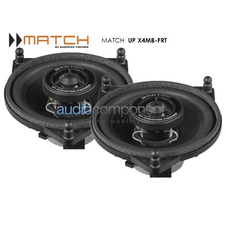 MATCH UP X4MB-FRT - Altavoces puertas traseras Mercedes Clase C, Clase E, Clase S y Mercedes GLC