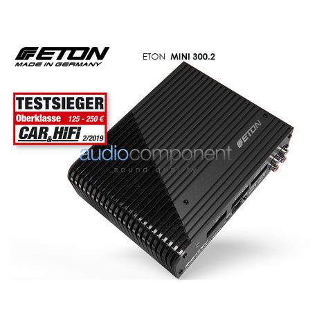 ETON MINI 300.2 - Amplificador 2 canales para coche