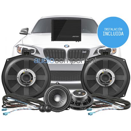 Instalación de kit de sistema de sonido para coche BMW - ETON UPGRADE Audio Component BMW DSP (3)