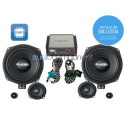 Equipo de música BMW Gladen Audio ONE 202 BMW y Mosconi 6|8 DSP - CON INSTALACIÓN INCLUIDA: GA-SU-BM-F-BASIC