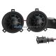 UG VW 28 T6.1 - Tweeters 28mm. Plug & Play para VW, Audi, Seat, Skoda. VW T6.1, VW Golf 8, Golf 6, Polo V