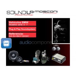 Kit sonido BMW Gladen Audio ONE 202 BMW y Mosconi 6|8 DSP - GA-SU-BM-F-BASIC