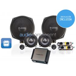 Sistema de sonido BMW con instalación incluida - Gladen Audio ONE 202 BMW y Mosconi Pico 4 | 8 DSP