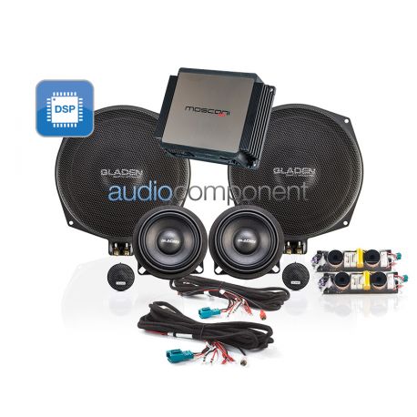 Gladen Mosconi Boxmore Audio Component BMW Natural Sound DSP - Sistema de sonido para coche BMW