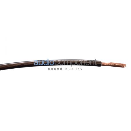 Cable de alimentación 8 mm. Color Negro para amplificador de coche puro de cobre 100% libre de oxígeno