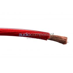 Cable de alimentación 35 mm. Color Rojo para amplificador de coche puro de cobre 100% libre de oxígeno