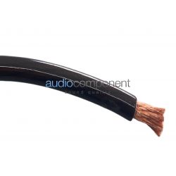 Cable de alimentación 50 mm. Color Negro para amplificador de coche puro de cobre 100% libre de oxígeno