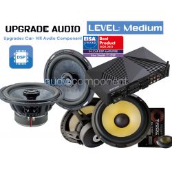 Instalación sistema de sonido para coche UNIVERSAL: MEDIUM ETON y FOCAL - Kit de sonido válido para casi todos los vehículos
