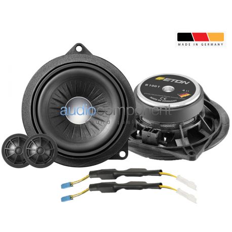 ETON B 100 T - Altavoces coche BMW Serie 1, BMW Serie 2, BMW Serie 3, BMW X1, BMW X3, BMW X4, BMW Serie 5