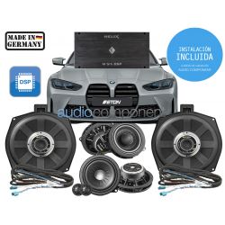 Instalación de kit de sistema de sonido para coche BMW ETON REFERENCE - UPGRADE Audio Component BMW DSP (1)