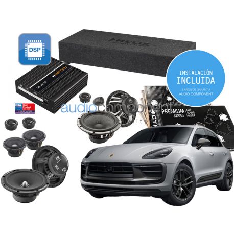 Kit de sonido HIFI para coche PORSCHE con instalación - Equipo de música específico para PORSCHE (5)