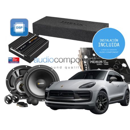 Instalación sistema de sonido HIFI para coche PORSCHE - Kit de sonido específico para PORSCHE (4)