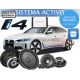 Instalación de kit de sistema de sonido para coche BMW i4 ETON GRAPHIT MOSCONI FRONT- UPGRADE Audio Component BMW DSP
