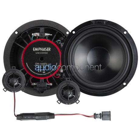 Emphaser EM-VWF4 - Juego de altavoces de 3 vías para Volkswagen T 6.1