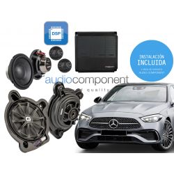 Kit de sonido Mercedes Clase C w206 Gladen Audio Mosconi con instalación - Equipo de música específico para MERCEDES (1)
