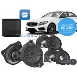 Instalación sistema de sonido para coche MERCEDES ETON MOSCONI ACTIVO - Equipo de música MERCEDES