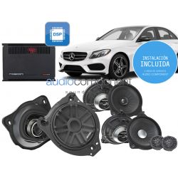 Instalación sistema de sonido para coche MERCEDES ETON MOSCONI CLASE AB ACTIVO FRONT Y REAR - Equipo de música MERCEDES
