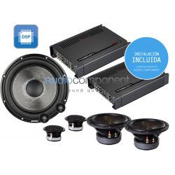 Instalación equipo de música ORCHESTRA 4 para coche universal: BLAM AUDIO, ETON Y MOSCONI