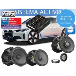 Instalación de kit de sistema de sonido para coche BMW i4 BMW HELIX COMPOSE I3 I5 MATCH UP 8DSP ACTIVE FRONT Y REAR