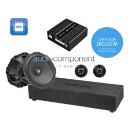 Instalación equipo de música PERFORMANCE 5 para coche universal: BLAM AUDIO y ETON
