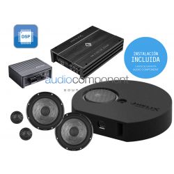Instalación equipo de música DIVA 1 para coche universal: ETON, MOSCONI Y FOCAL ES 165 KX2