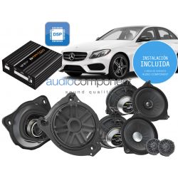 Instalación sistema de sonido para coche MERCEDES ETON MOSCONI ACTIVO FRONT - Equipo de música MERCEDES
