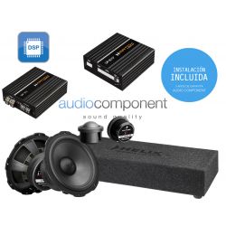 Instalación equipo de música INTEGRA 2 para coche universal: MATCH Y HELIX COMPOSE I7