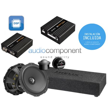 Instalación equipo de música INTEGRA 2 para coche universal: MATCH Y HELIX COMPOSE I7 - I3