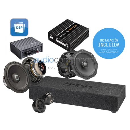 Instalación equipo de música PERFORMANCE 6 para coche universal: MOSCONI, BLAM AUDIO Y GLADEN AUDIO