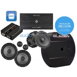 Instalación equipo de música INTEGRA 5 para coche universal: MATCH, HELIX, GLADEN AUDIO Y ETON
