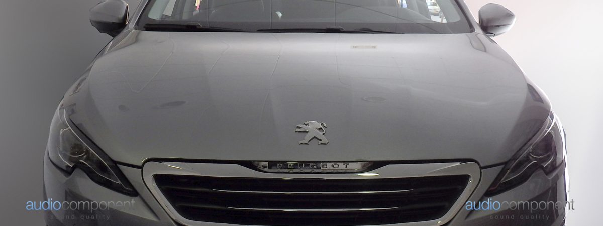 Equipo de música HIFI Premium para Peugeot 308. Taller de Car Audio con 20 años de experiencia. Pídenos presupuesto. Garantizado 