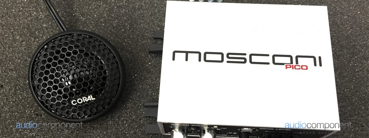 Amplificador para coche Mosconi PICO 1 High End para Subwoofer